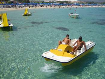 vendedor orar bahía Bote a Pedales Tenerife | Excursiones Tenerife